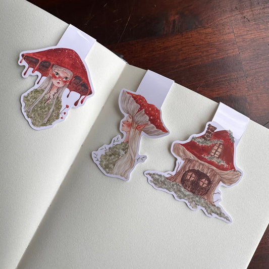 Magnetic Bookmark Set - Forest Fairy