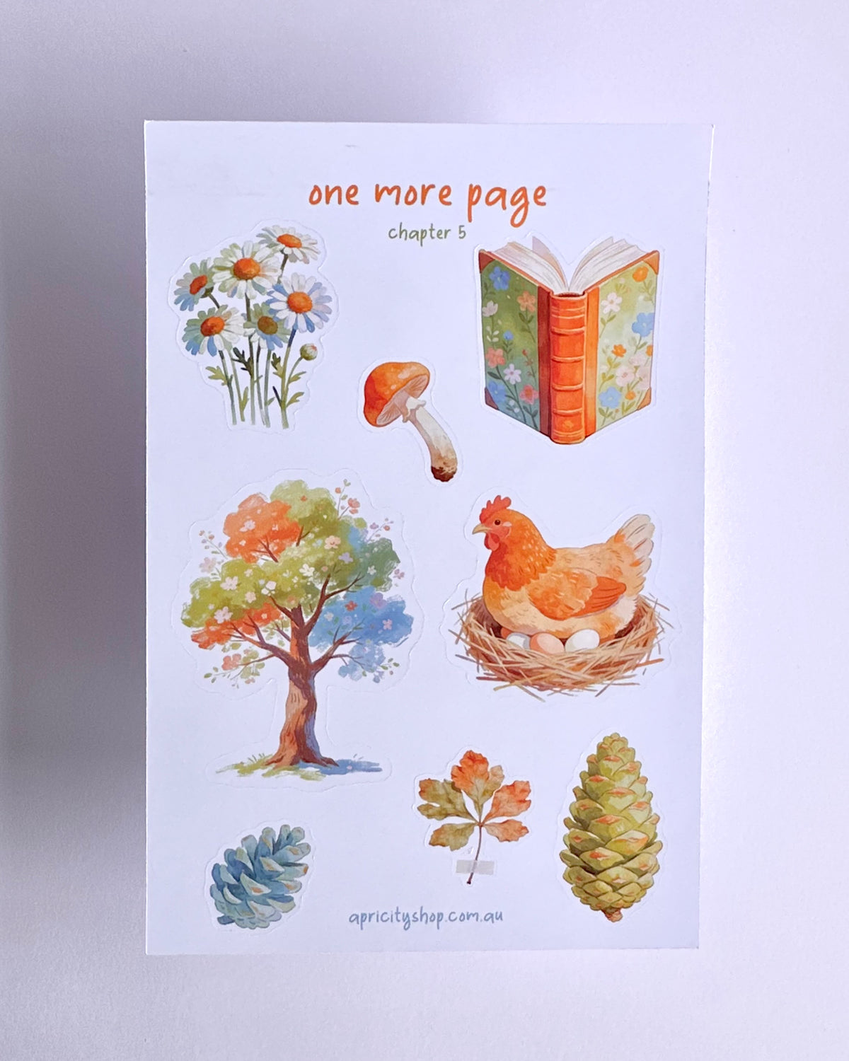 One More Page Sticker Sheet | Chapter 5