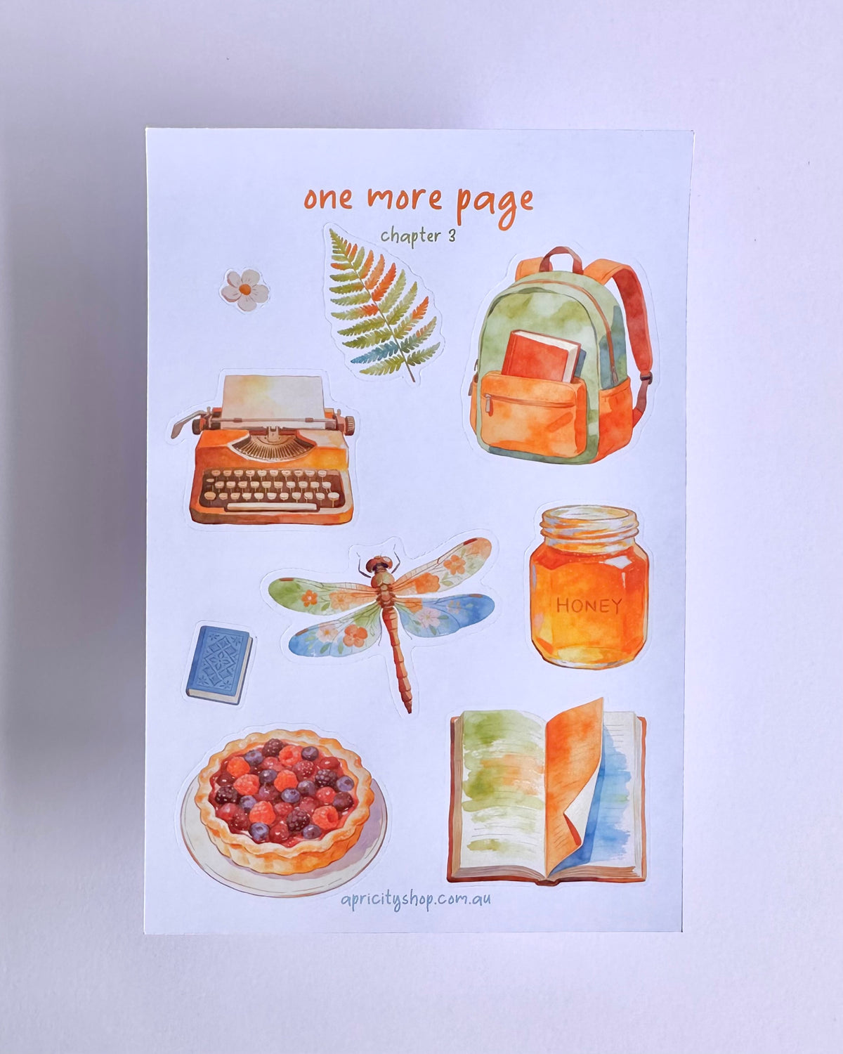 One More Page Sticker Sheet | Chapter 3
