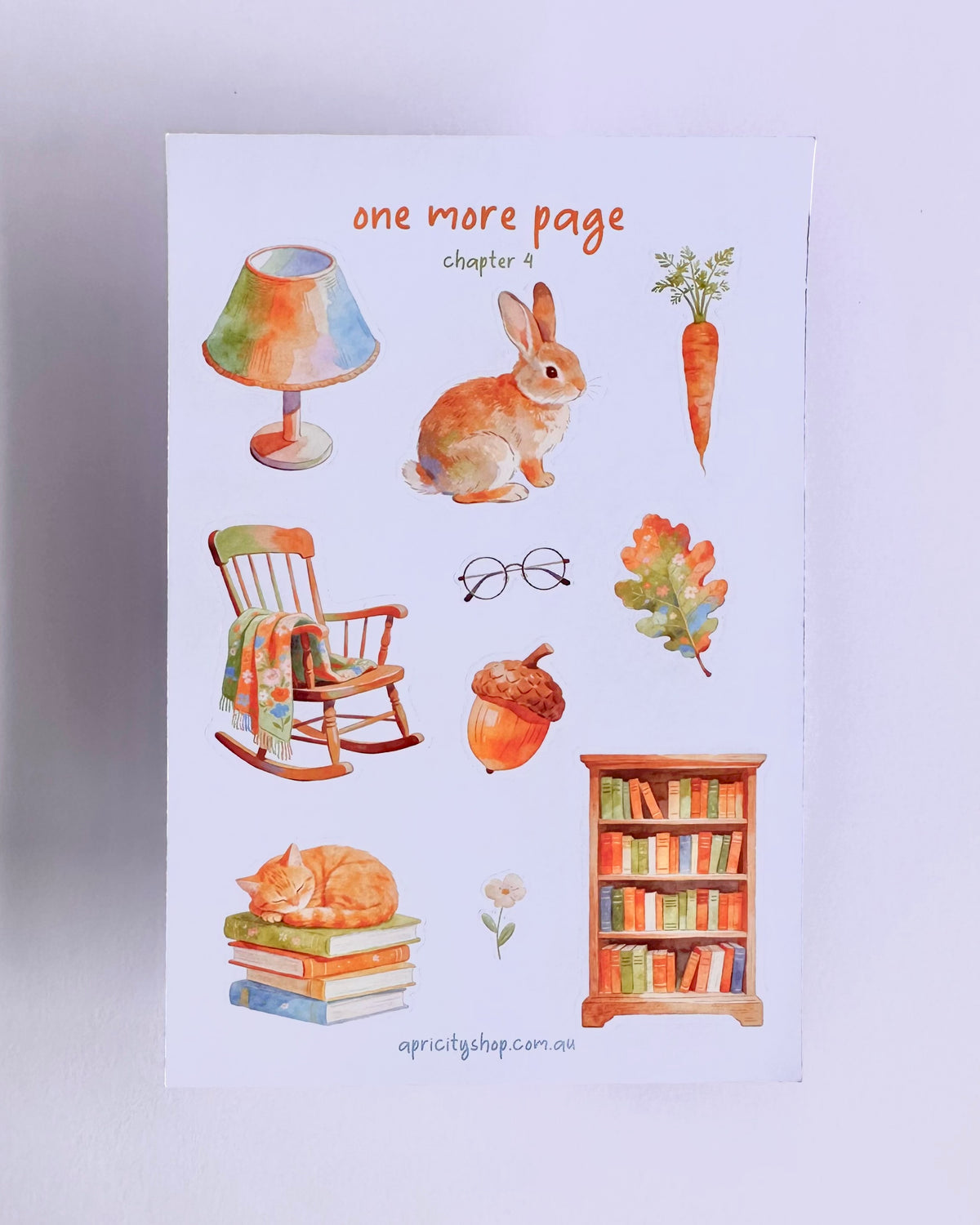 One More Page Sticker Sheet | Chapter 4