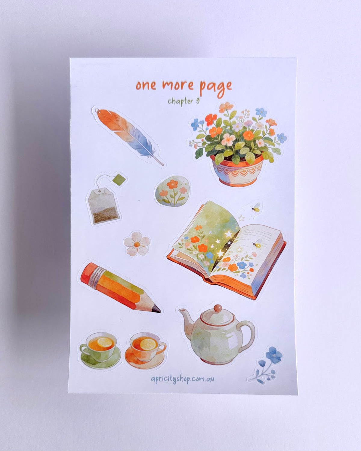 One More Page Sticker Sheet | Chapter 9