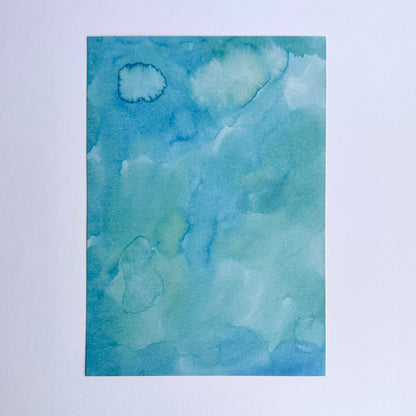 Rainbow Watercolour Journal Paper Pack | 10 Scrapbook Papers for Journals & Planners