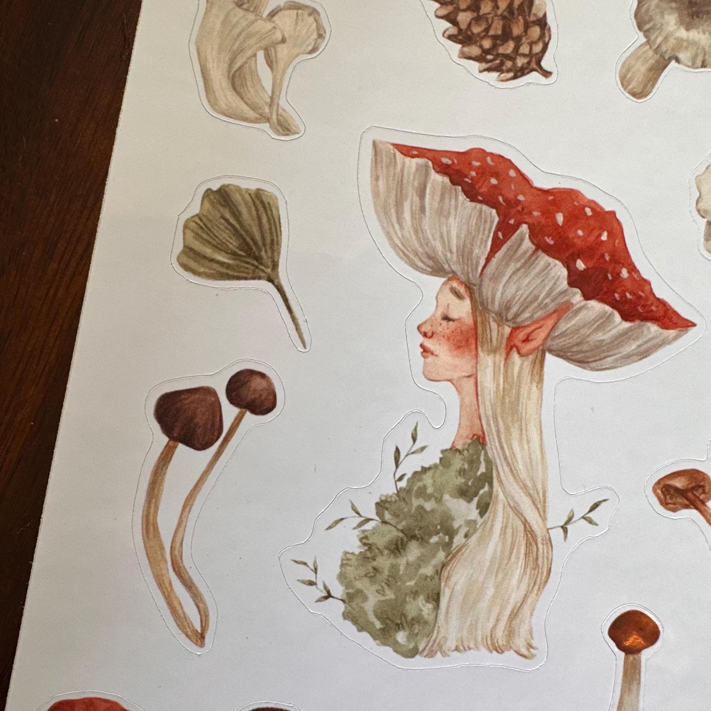 Forest Fairy Sticker Bundle – All 3 Sticker Sheets | 45 Stickers | Glossy Kiss Cut