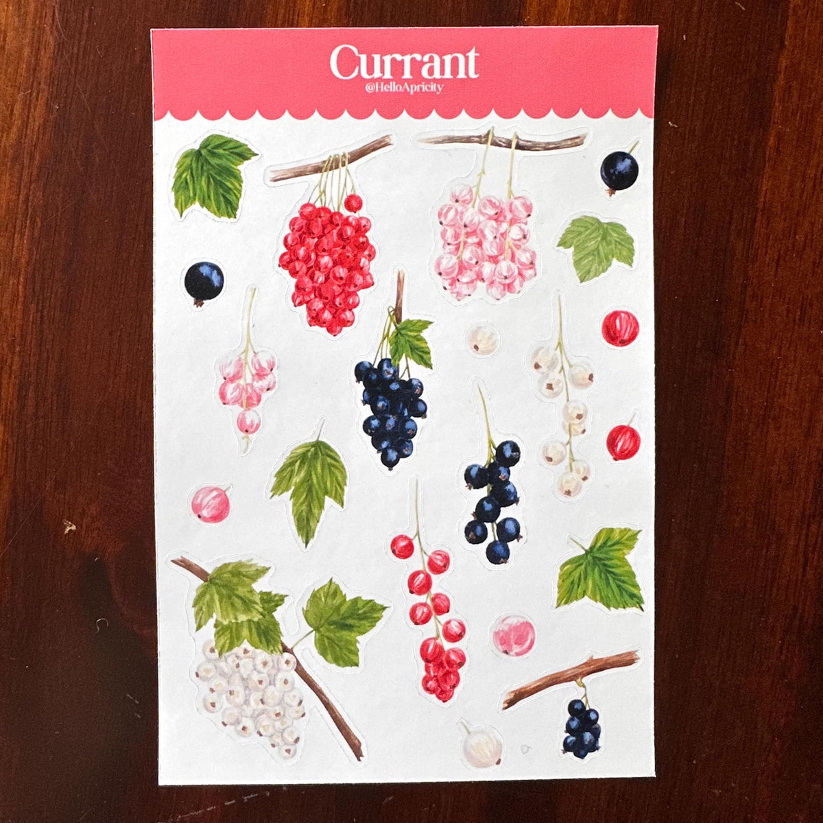 Sticker Bundle – Complete Set of 11 Fruit Sticker Sheets | Glossy Kiss Cut | Kitchen Garden