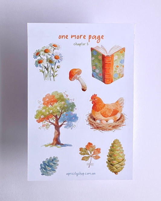 One More Page Sticker Sheet | Chapter 5