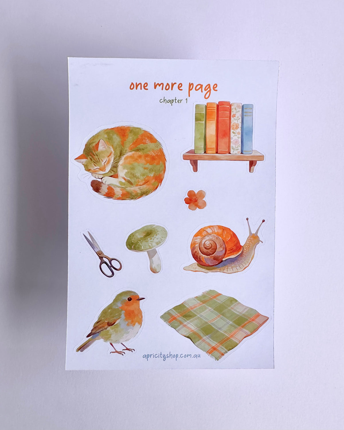 One More Page Sticker Sheet | Chapter 1