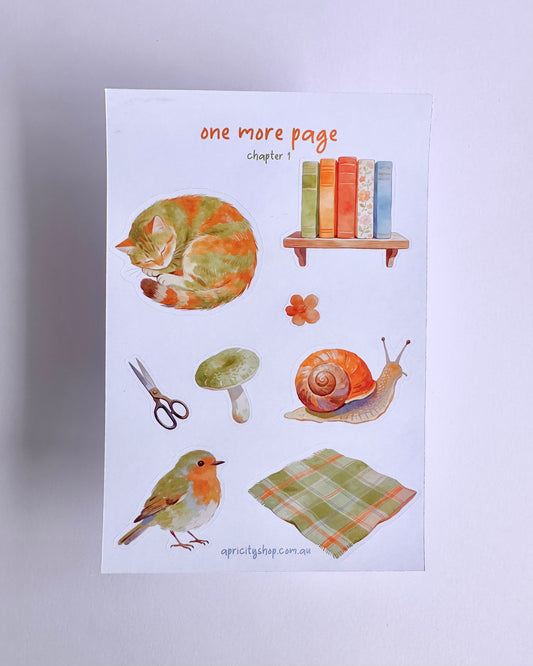 One More Page Sticker Sheet | Chapter 1