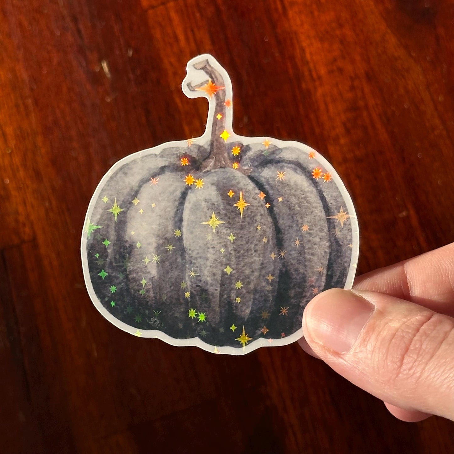 Halloween Holographic Die Cut Stickers – Spooky Cute Pack | Ghost, Pumpkin, Mushroom & Potion | Vinyl