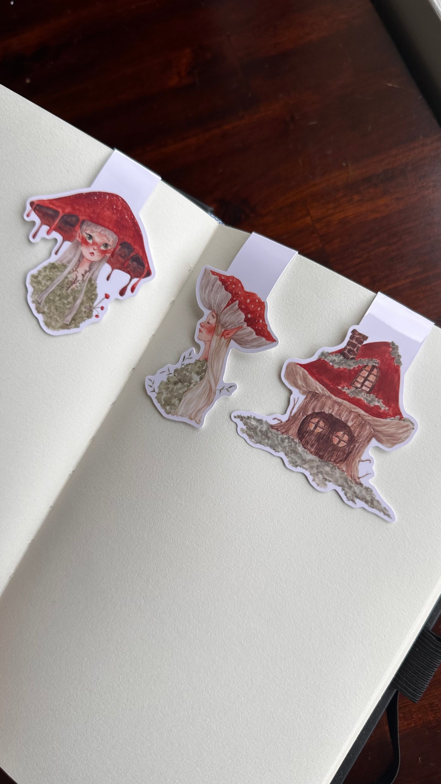 Magnetic Bookmark Set - Forest Fairy