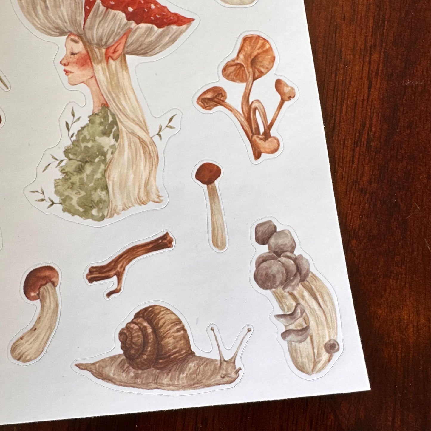 Forest Fairy Sticker Bundle – All 3 Sticker Sheets | 45 Stickers | Glossy Kiss Cut