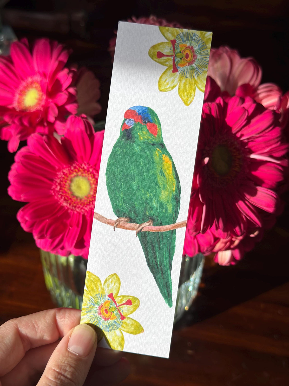 Australian Native Flora Bookmarks – Set of 6 Handmade Cardstock Bookmarks | Wild Bloom | Book Lover Gift