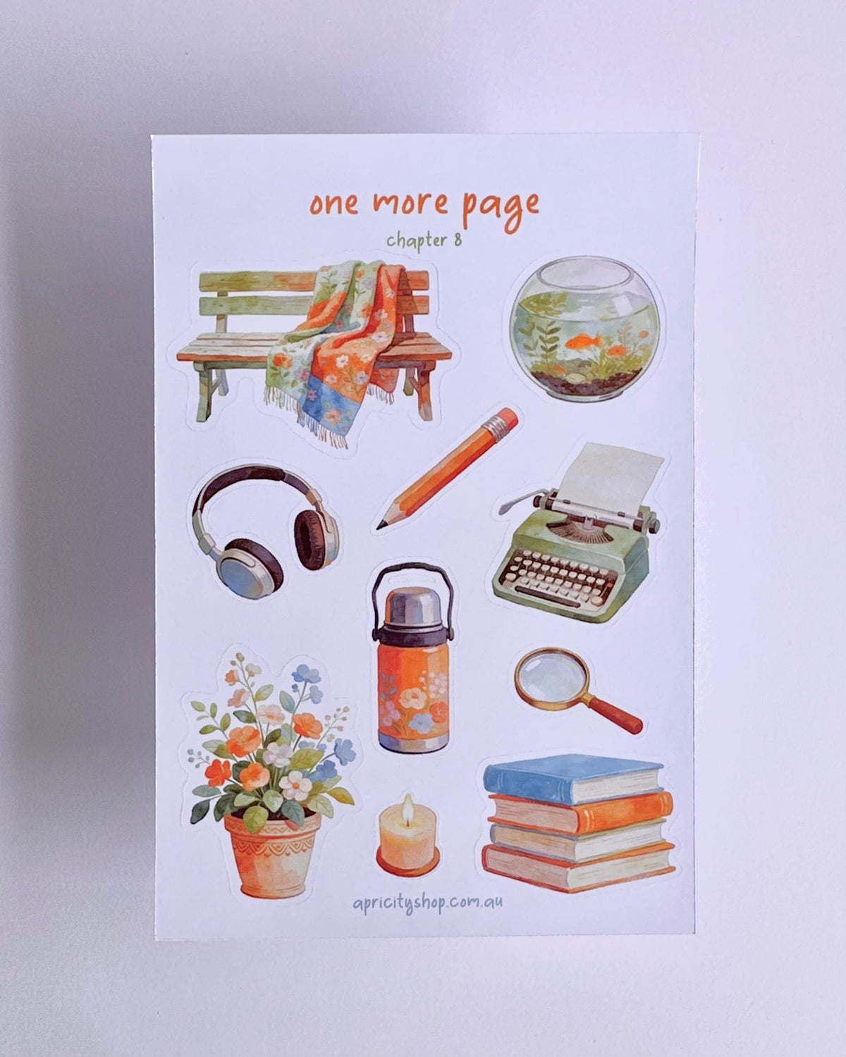 One More Page Sticker Sheet | Chapter 8