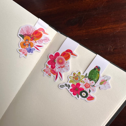 Magnetic Bookmark Set - Wild Bloom