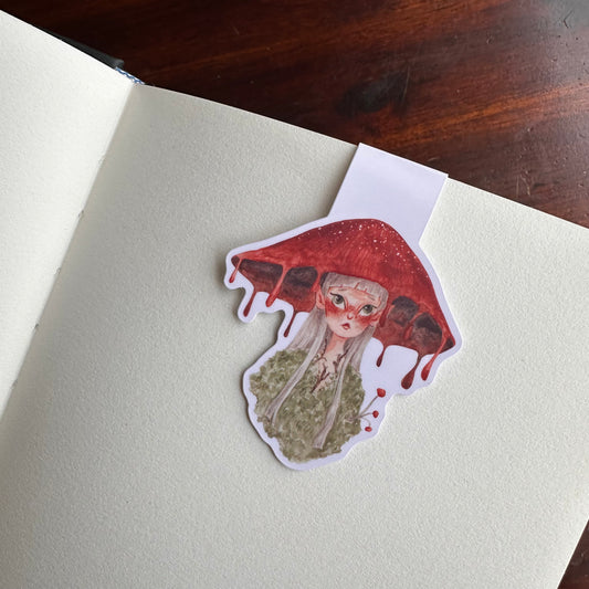 Magnetic Bookmark - Mushroom Fairy