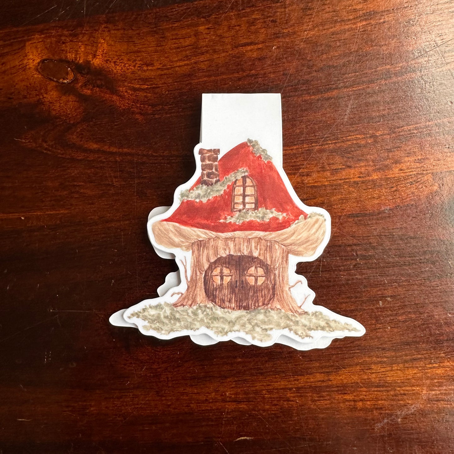 Magnetic Bookmark - Mushroom Cottage