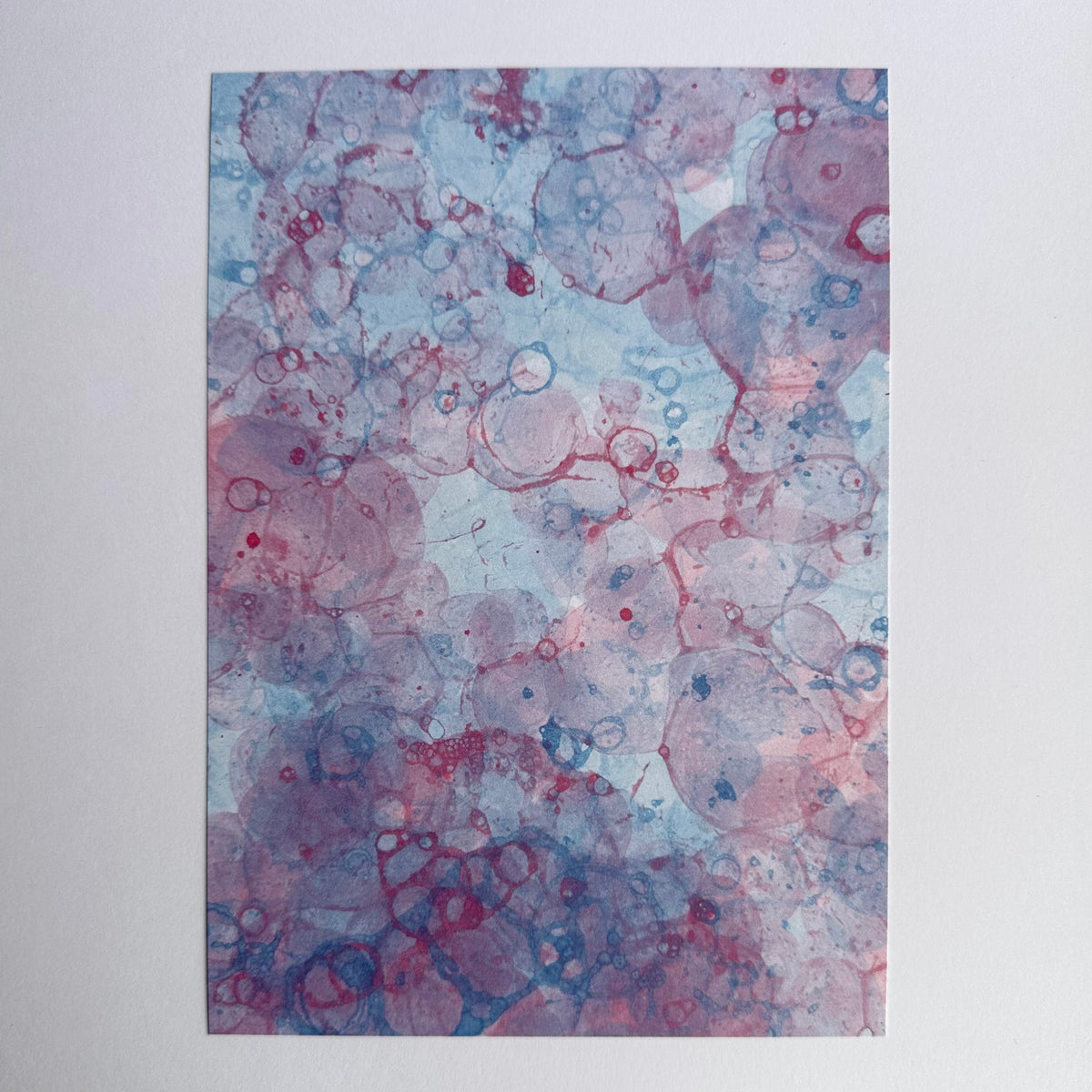 Bubble Watercolour Journal Paper Pack | 5 Scrapbook Papers for Journals & Planners