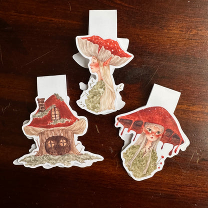 Magnetic Bookmark Set - Forest Fairy