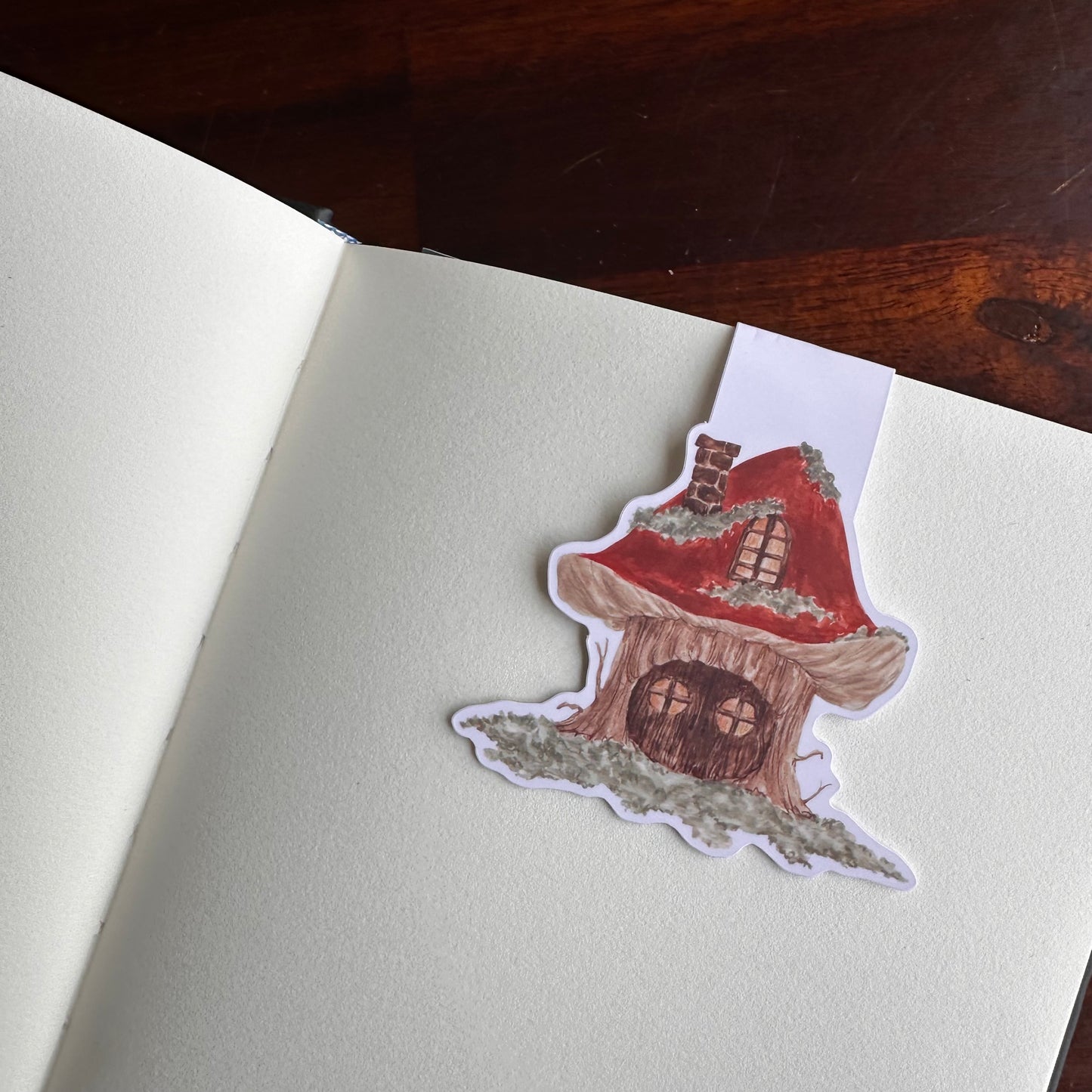 Magnetic Bookmark - Mushroom Cottage