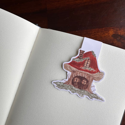 Magnetic Bookmark - Mushroom Cottage