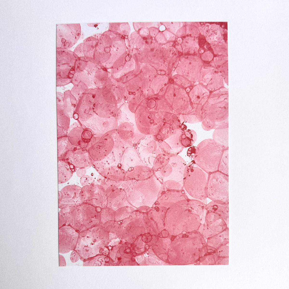 Bubble Watercolour Journal Paper Pack | 5 Scrapbook Papers for Journals & Planners