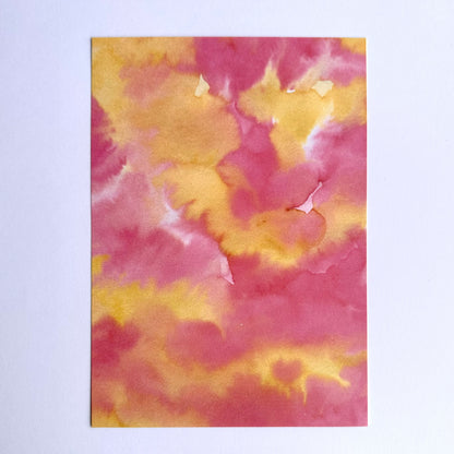 Rainbow Watercolour Journal Paper Pack | 10 Scrapbook Papers for Journals & Planners