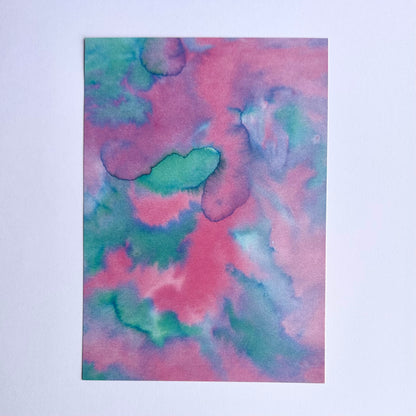 Rainbow Watercolour Journal Paper Pack | 10 Scrapbook Papers for Journals & Planners