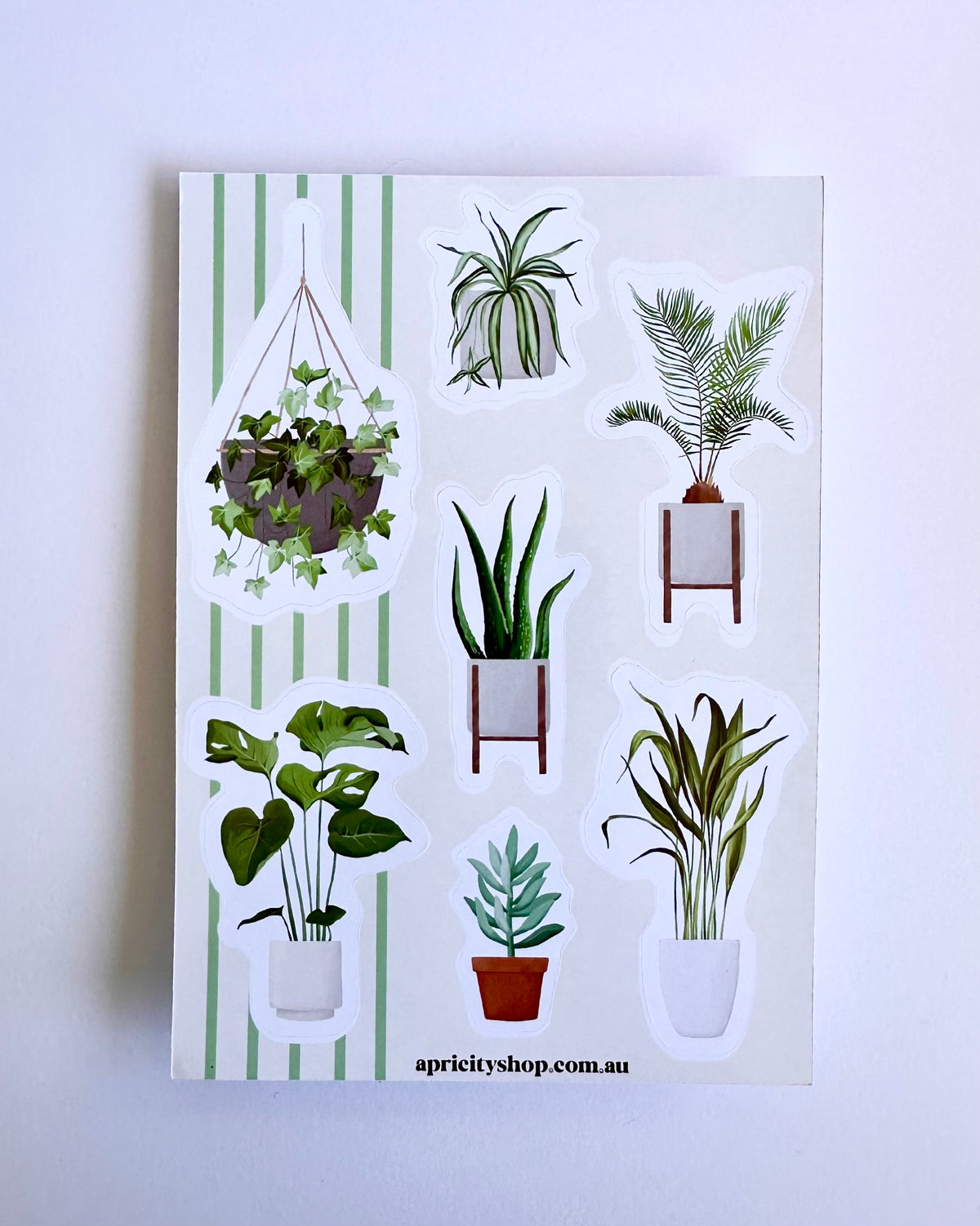 Plant Mum Sticker Sheet & Bookmark Bundle | Indoor plant stickers, houseplant bookmark, journal, planner, scrapbook