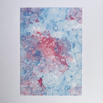 Bubble Watercolour Journal Paper Pack | 5 Scrapbook Papers for Journals & Planners