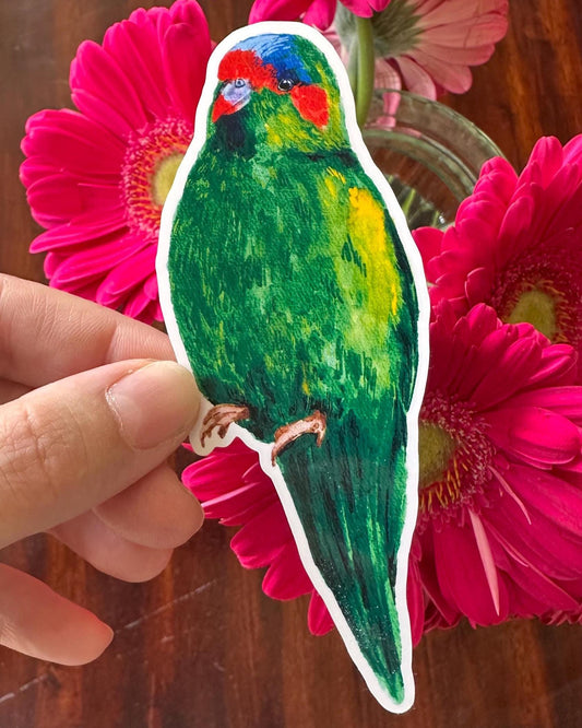 Australian Native Bird and Flower Die Cut Stickers – 15 Loose Vinyl Stickers | Wild Bloom